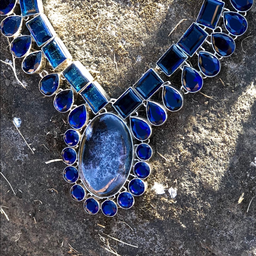 SOLD! Dendtrite opal necklace - Picture 5 of 8